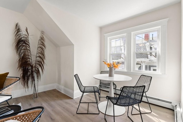 3 Regent Cir Unit 3, Boston, MA 02130 - dining area with light wood-style floors and baseboards