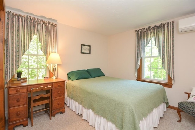 33 Rockmeadow Rd, Uxbridge, MA 01569 - bedroom featuring light colored carpet and an AC wall unit