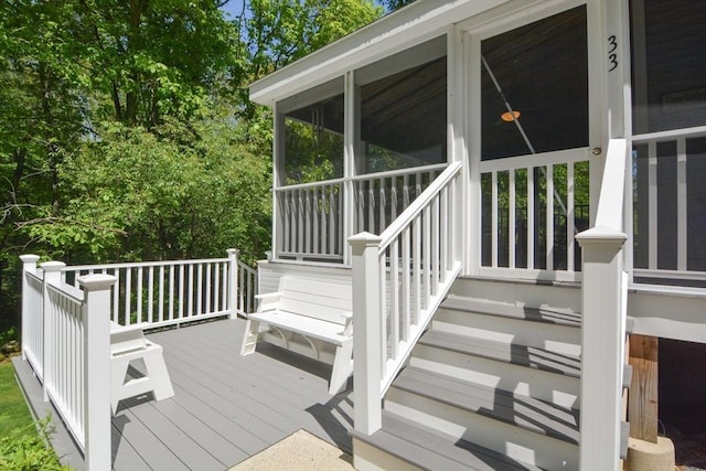 33 Rockmeadow Rd, Uxbridge, MA 01569 - wooden terrace with a sunroom