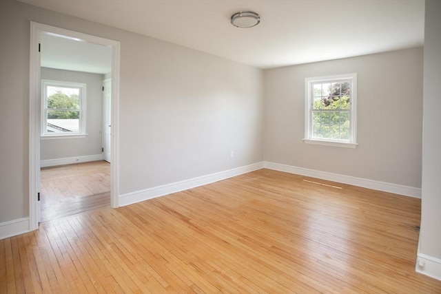 329 Read St, Somerset, MA 02726 - empty room featuring light wood-type flooring and baseboards