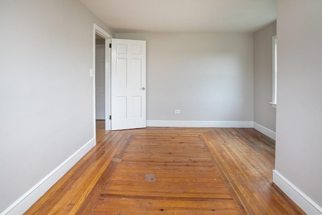 329 Read St, Somerset, MA 02726 - spare room featuring hardwood / wood-style flooring and baseboards
