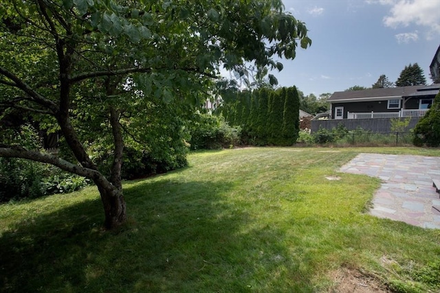 329 Read St, Somerset, MA 02726 - view of yard with a patio area