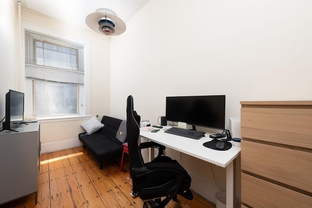 1411 Washington St Unit 7, Boston, MA 02118 - office space with light wood-type flooring and baseboards