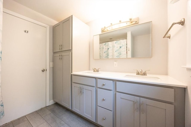 54 Mountain View Rd, Leominster, MA 01453 - bathroom with double vanity