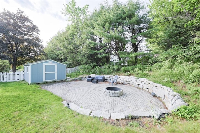 54 Mountain View Rd, Leominster, MA 01453 - view of patio / terrace with an outdoor fire pit and view of wooded area
