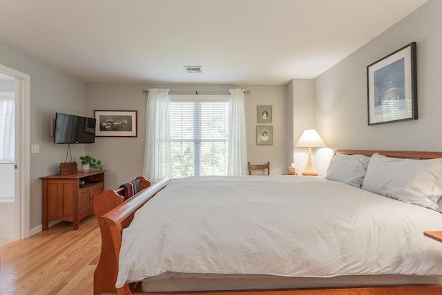 21 Harbor Mist Dr Unit 21, Fairhaven, MA 02719 - bedroom with light wood-type flooring and baseboards