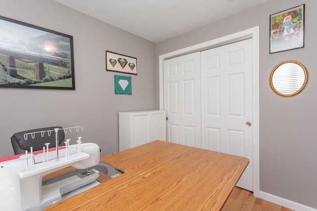 21 Harbor Mist Dr Unit 21, Fairhaven, MA 02719 - office with wood finished floors and baseboards