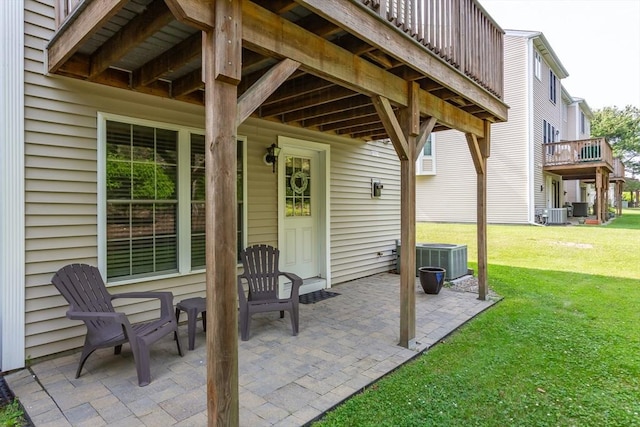 21 Harbor Mist Dr Unit 21, Fairhaven, MA 02719 - patio / terrace featuring a lawn and a patio area