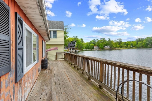 49 Boathouse Rd, Groton, MA 01450 - deck featuring a water view
