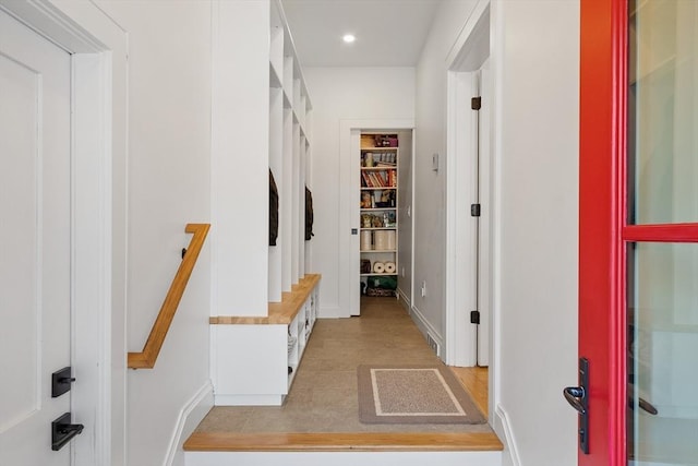 view of mudroom