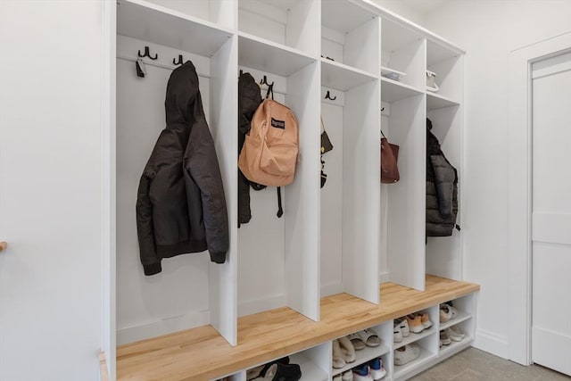 view of mudroom