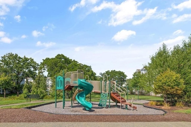 view of communal playground