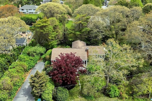 view of subject property