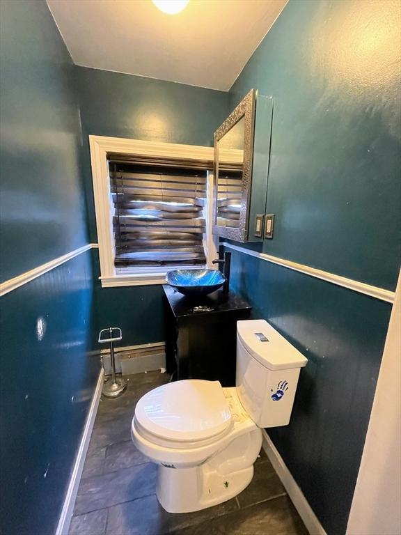 bathroom with toilet