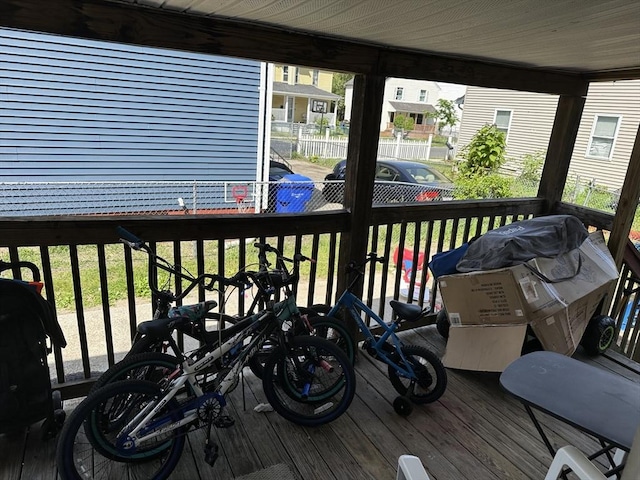 52 Burr St, Springfield, MA 01109 - view of wooden terrace