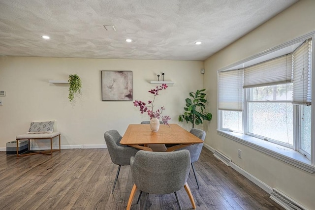 20 Fernglade Rd, Burlington, MA 01803 - dining room featuring visible vents, recessed lighting, baseboards, and wood finished floors