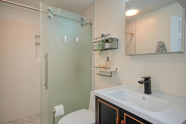 20 Fernglade Rd, Burlington, MA 01803 - bathroom with toilet, walk in shower, and vanity