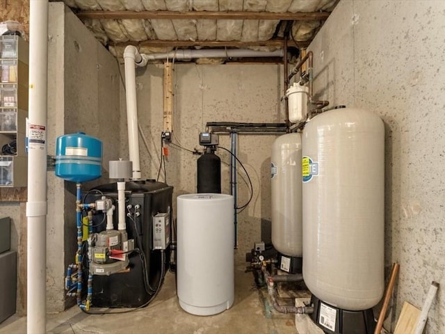 utilities featuring a heating unit
