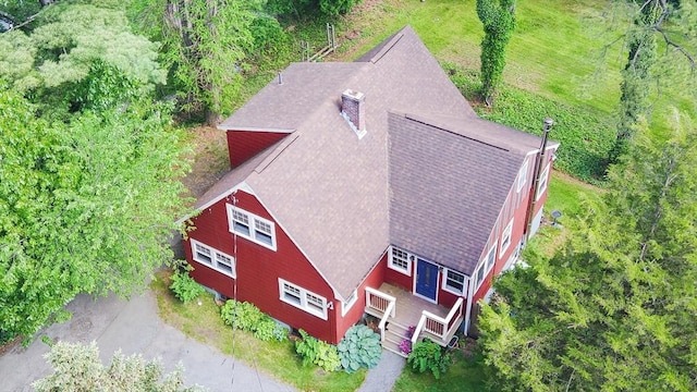 290 E St, Westwood, MA 02090 - aerial view of property and surrounding area