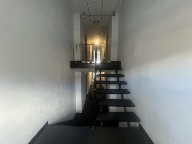 view of stairs