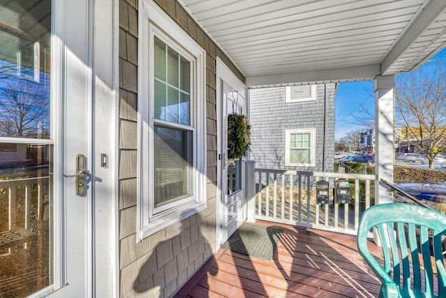 balcony with a porch