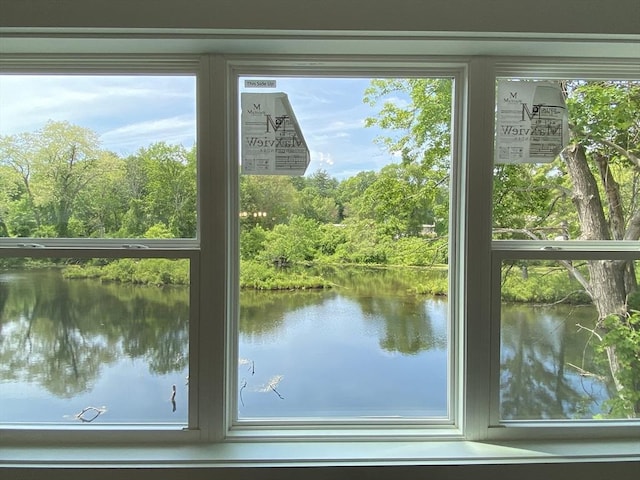 3030 Main St, Palmer, MA 01009 - water view with a tree filled landscape