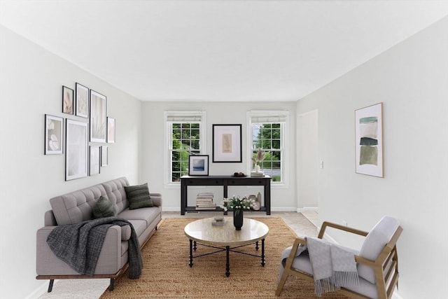 15 Pilgrim Rd, Mansfield, MA 02048 - living area featuring baseboards