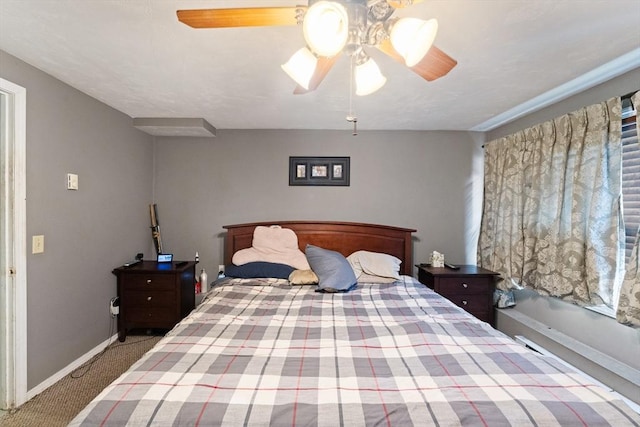 140 W Mountain St, Worcester, MA 01606 - carpeted bedroom featuring baseboards and ceiling fan