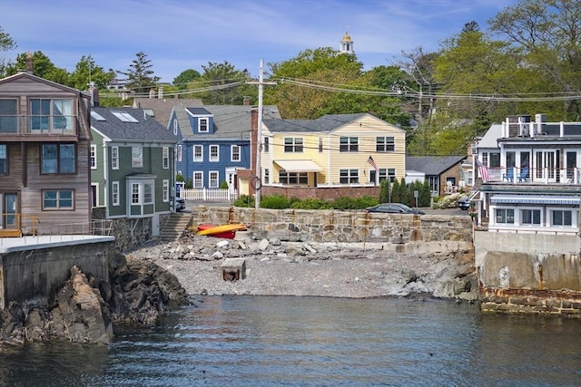 13 Selman St, Marblehead, MA 01945 - water view featuring nearby suburban area