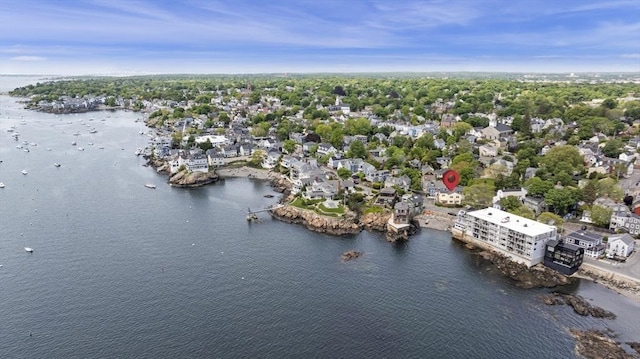 13 Selman St, Marblehead, MA 01945 - drone / aerial view of a large body of water