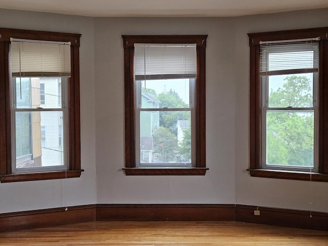 5 Watson Ave, Worcester, MA 01606 - empty room with plenty of natural light and wood finished floors