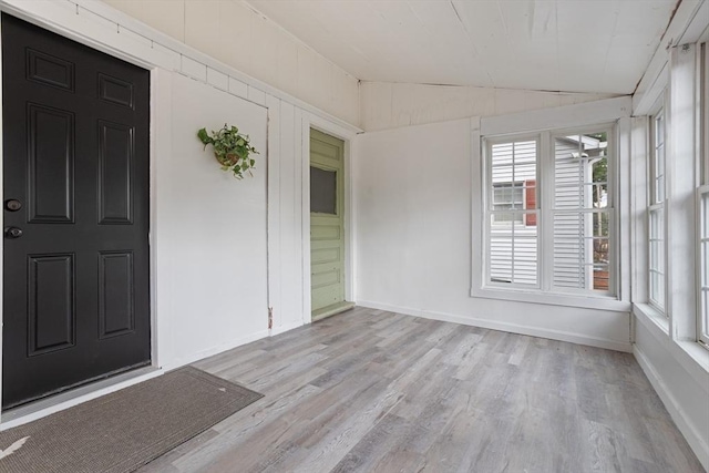 12 Temple Ave, Hudson, MA 01749 - unfurnished sunroom with vaulted ceiling and healthy amount of natural light