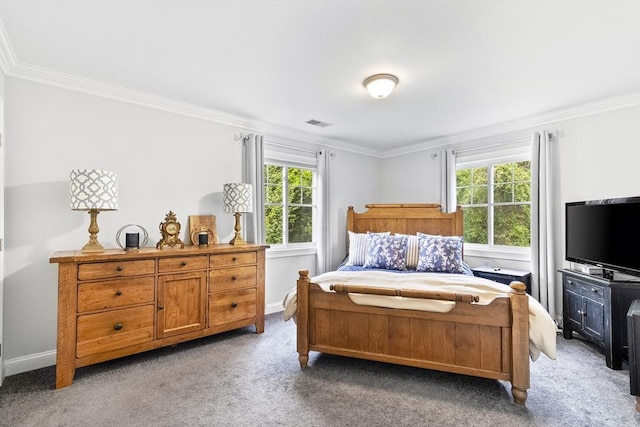 21 Starr Dr Unit 207, Narragansett, RI 02882 - carpeted bedroom featuring ornamental molding