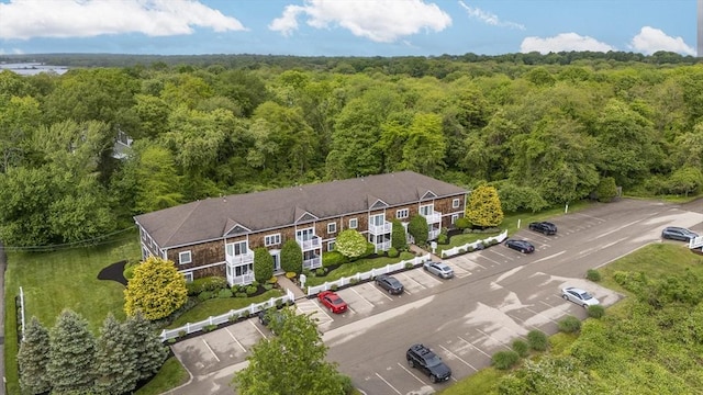 21 Starr Dr Unit 207, Narragansett, RI 02882 - bird's eye view of a heavily wooded area