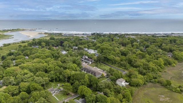 21 Starr Dr Unit 207, Narragansett, RI 02882 - aerial overview of property's location featuring a nearby body of water