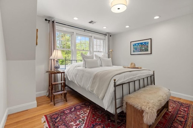 1 Bridge Ln, Newburyport, MA 01950 - bedroom with wood finished floors and recessed lighting