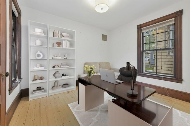 69 Dracut, Boston, MA 02124 - office with light wood-style floors and baseboards