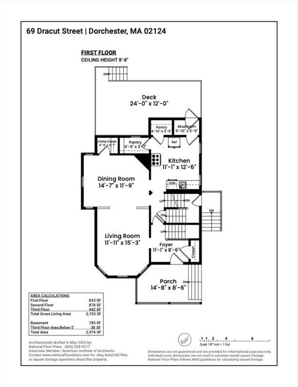 69 Dracut, Boston, MA 02124 - view of property floor plan