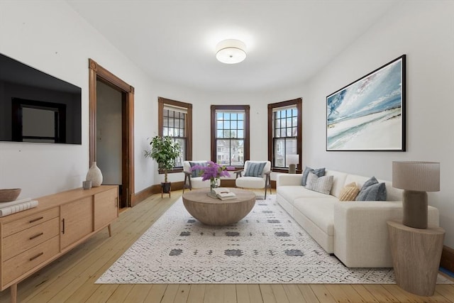 69 Dracut, Boston, MA 02124 - living room featuring light wood-style floors