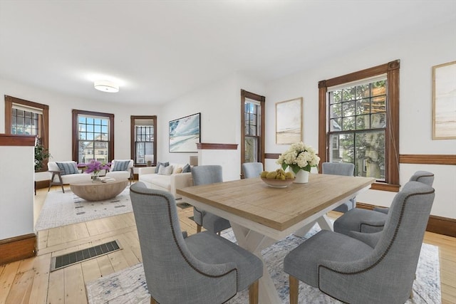 69 Dracut, Boston, MA 02124 - dining room with healthy amount of natural light and light wood-type flooring