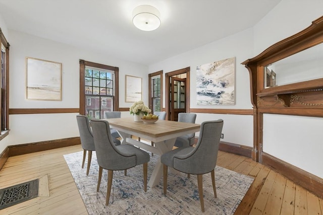 69 Dracut, Boston, MA 02124 - dining space with hardwood / wood-style floors and baseboards