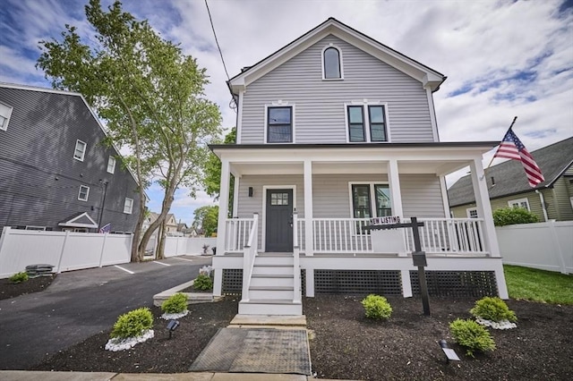 97 Oakton Ave, Boston, MA 02122 - view of front facade with covered porch