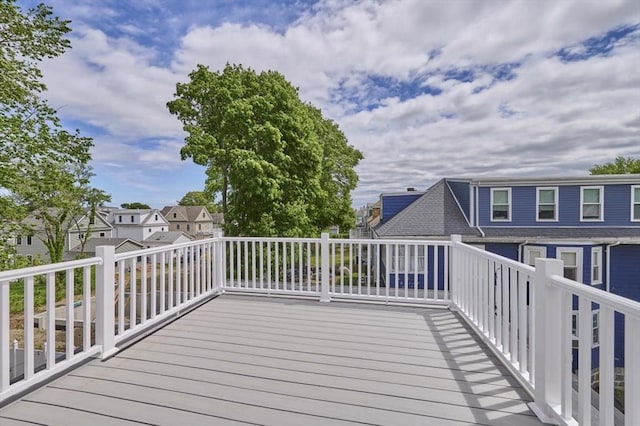 97 Oakton Ave, Boston, MA 02122 - view of wooden terrace