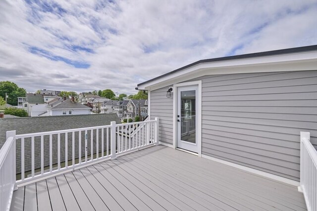 97 Oakton Ave, Boston, MA 02122 - deck featuring a residential view
