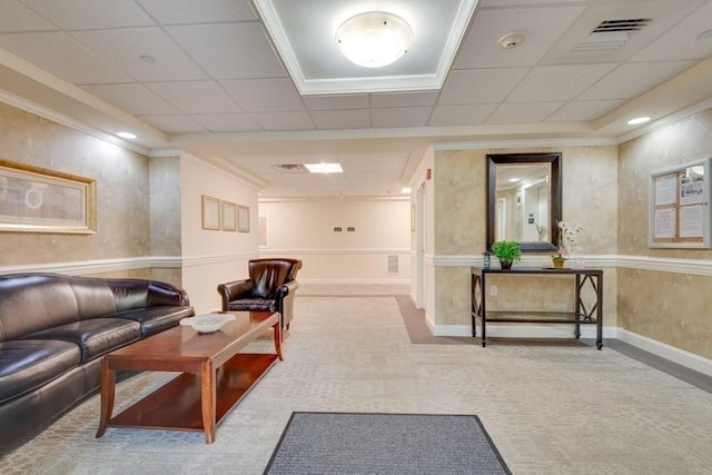 common area with visible vents
