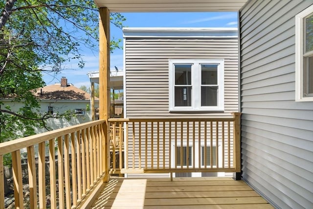 21 Ellington St Unit 2, Boston, MA 02121 - view of wooden terrace