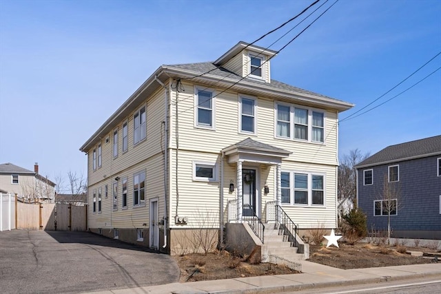 149-151 Pleasant St, Watertown, MA 02472 - view of american foursquare style home
