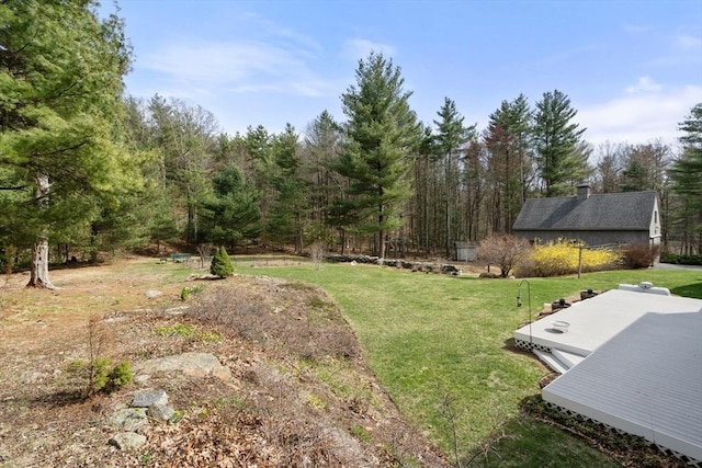 view of yard