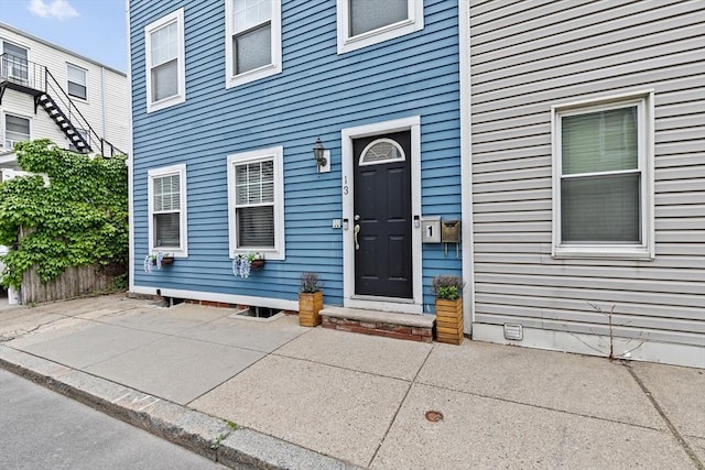 13 Emmet St Unit 1, Boston, MA 02127 - entrance to property featuring a patio