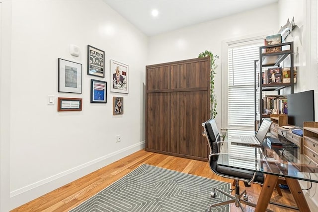 239 Lexington St Unit 2, Boston, MA 02128 - office space with light wood-type flooring and baseboards